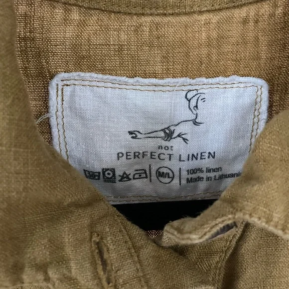 notPERFECTLINEN Bronze and Teal Midi Dresses - Picture 8 of 8